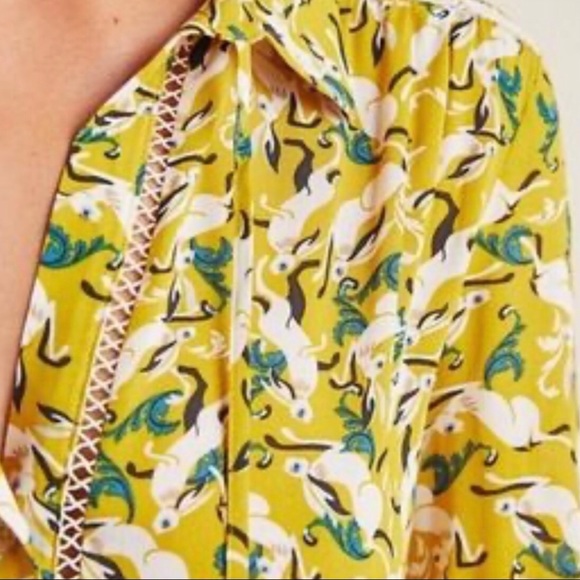 Maeve Janie Flounced Peasant Blouse - Picture 3 of 12